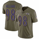 Nike Ravens 98 Brandon Williams Olive Salute To Service Limited Jersey Dzhi,baseball caps,new era cap wholesale,wholesale hats